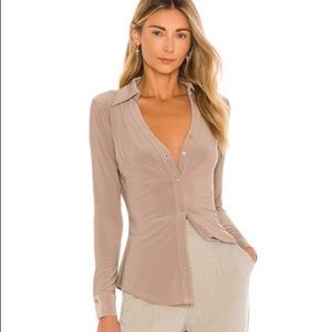 Song of Style Earnest Top in Brown